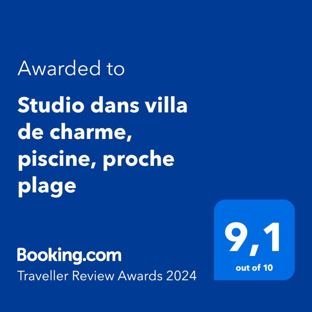 Studio Dans Villa De Charme, Piscine, Proche Plage Cassis Extérieur photo